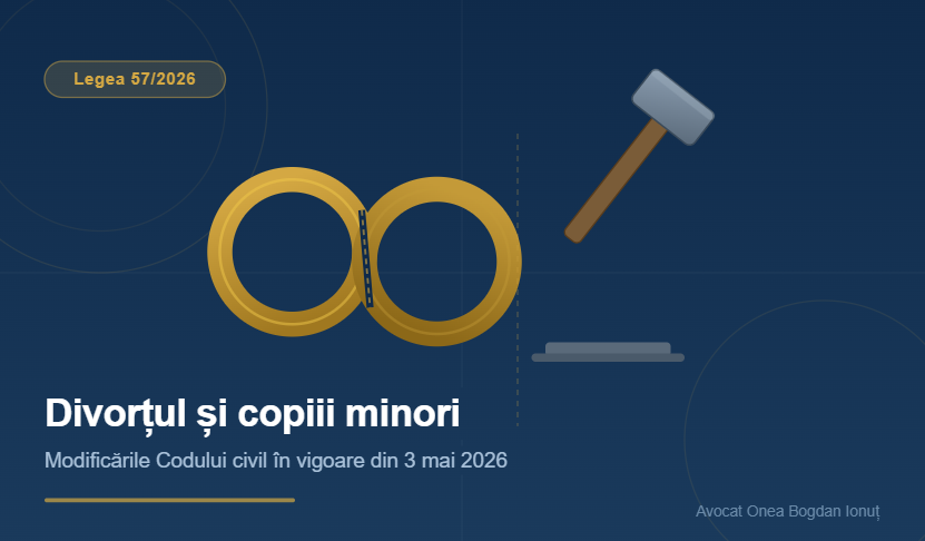 modificări divorț